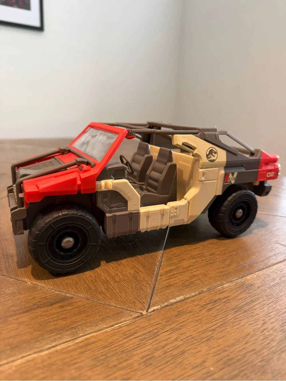 Jurassic World Rebirth Launch ‘N Battle Vehicle OFF-ROAD VEHICLE Only NO GUN